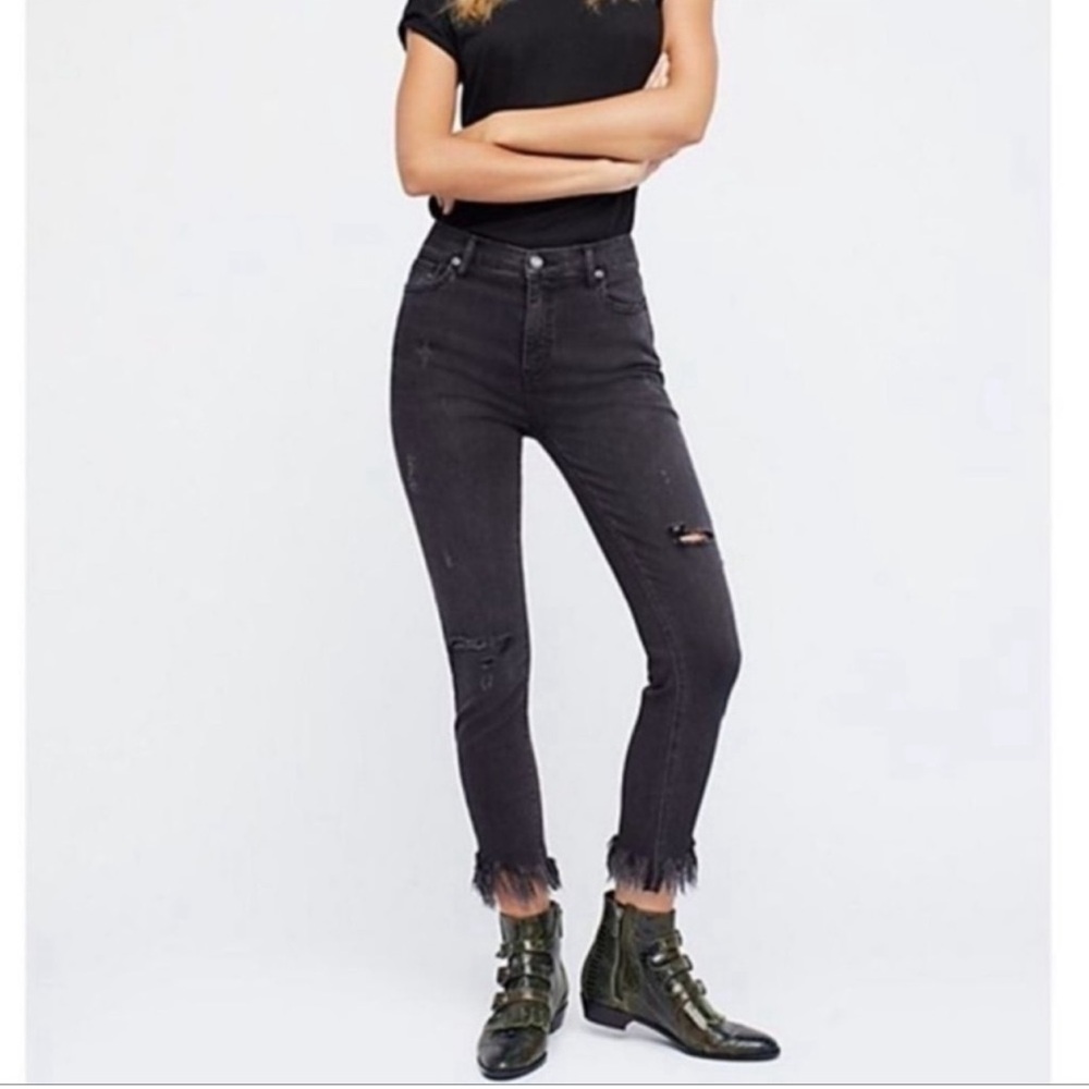 Free People Great Heights High Rise Jeans